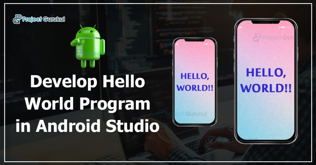 hello world program in android studio