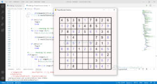 Create Sudoku Game In Python [source code included] - Project Gurukul