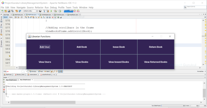 java program for library management system java program for library management system