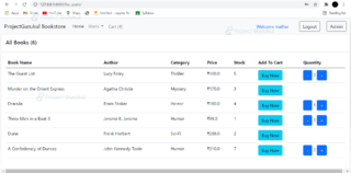 Online Bookstore Management System in Python Django with Source Code ...